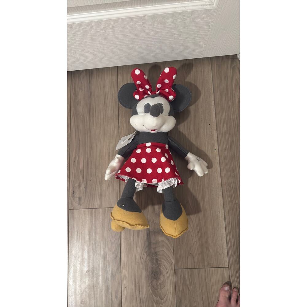 NEW Disney Minnie Mouse Plush Stuffed Animal Toy Hallmark Classic Collection 18" - Picture 4 of 9